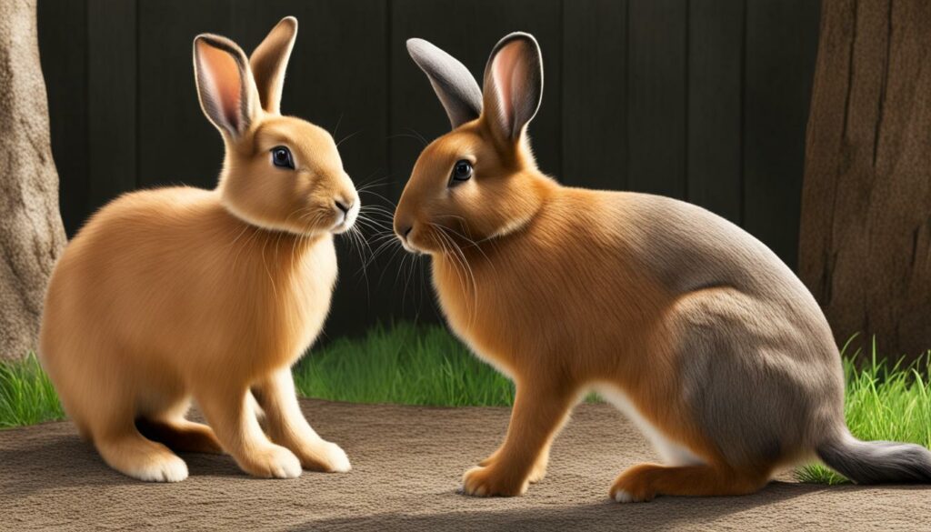 diferencia conejo belier y mini lop