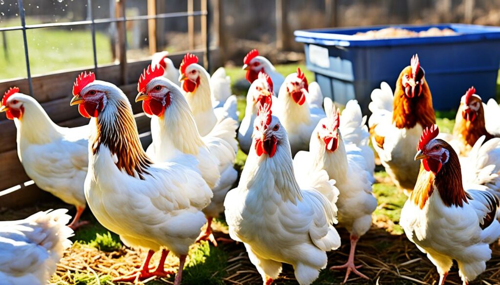 prevención de piojos en gallinas