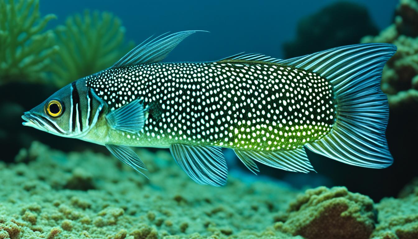 pez linterna macho y hembra